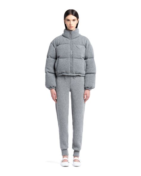 prada puffer jacket color change|prada cashmere puffer jacket.